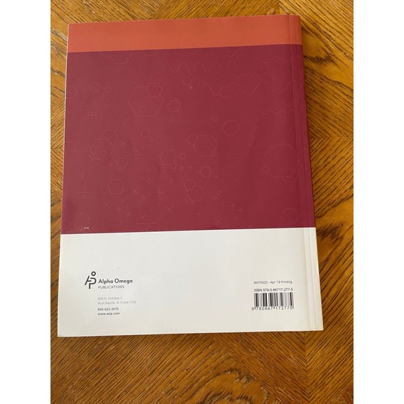 AOP Lifepac Teacher's Guide Math Language Arts - Picture 3 of 12